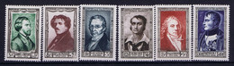 France: 1950 Yv Nr 891 - 896 Mint Never Hinged, Sans Charniere. Postfrisch - Ungebraucht