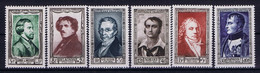 France: 1950 Yv Nr 891 - 896 Mint Never Hinged, Sans Charniere. Postfrisch - Unused Stamps