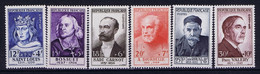 France: 1954 Yv Nr 989 - 994 , 1954 Mint Never Hinged, Sans Charniere. Postfrisch - Unused Stamps