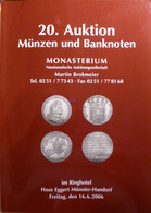Catalogo D'asta Monasterium - Asta N. 20 - 16/06/2006 - Livres & Logiciels