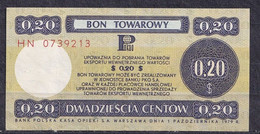 Poland  - 1979 - 20 Cent . FX38... AU - Pologne