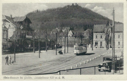 Klein-Biesnitz Bei Görlitz, Landeskrone, Straßenbahn, PKW, Gelaufen - Goerlitz