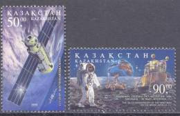 1999. Kazakhstan, Cosmonautics Day, 2v, Mint/** - Kasachstan