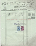 MY BOX 2 - PORTUGAL COMMERCIAL DOCUMENT  - LISBOA - TOMAR - FISCAL STAMP - Portugal