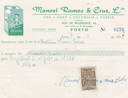 MY BOX 2 - PORTUGAL COMMERCIAL DOCUMENT  - PORTO - CAFÉ - COFFEE - Portugal