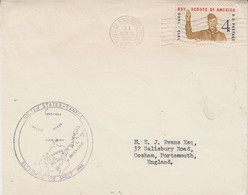 USA Drifting Station   Cover Ellesmere Ice Shelf 1960 Ca USAF 23 SEP 1980 (RD174) - Expediciones árticas