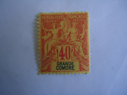 GRADE COMORE  COLONIES MNH STAMPS 40C - Sonstige & Ohne Zuordnung