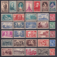 1939 - ANNEE COMPLETE YVERT N°419/450 ** MNH  - COTE = 343 EUR. - 32 TIMBRES - ....-1939