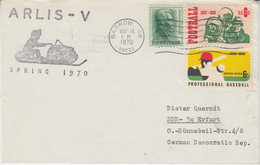 USA Driftstation ARLIS-V Cover Ca Barrow MAY 14 1970  (RD179) - Forschungsstationen & Arctic Driftstationen