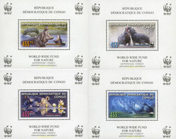 200819 MNH CONGO. República Democrática 2006 WWF - Usados