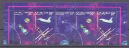 1997. Kazakhstan, Cosmonautics Day, Strip Of 5v, Mint/** - Kasachstan