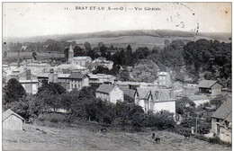 95 - BRAY Et LU - Vue Générale - Bray-et-Lû