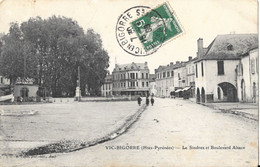 VIC-BIGORRE (65-Hautes-Pyrénées) Le Sindrex Et Le Boulevard D' Alsace - Vic Sur Bigorre