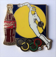 QQ287 Pin's Jeux Olympiques Olympic Games JO ESCRIME COCA COLA Qualité EGF Achat Immédiat - Jeux Olympiques