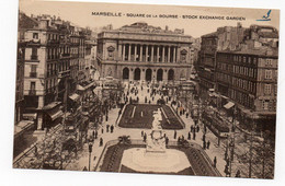 Marseille , Square De La Bourse - Parchi E Giardini