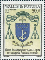 136461 MNH WALLIS Y FUTUNA 2003 ESCUDO DEL MONSEÑOR BATAILLON - Usati