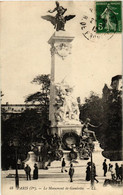 CPA PARIS (1e) Le Monument De Gambetta (562363) - Statues