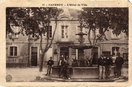 CPA CAPENDU L'Hotel De Ville (618174) - Capendu