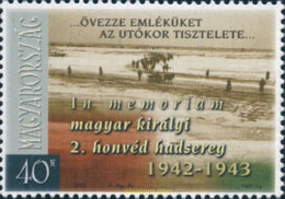 136814 MNH HUNGRIA 2003 EN MEMORIA DE LOS SOLDADOS HUNGAROS - Oblitérés