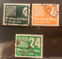 Irlande 1980  Y Et T  27.28.31  O - Timbres-taxe