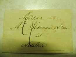 Belgique Belgie Precurseur 1841 Biref Lettre  Binche Nivelles - 1714-1794 (Austrian Netherlands)