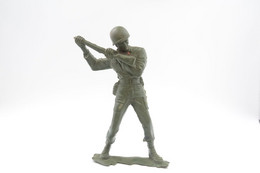 Marx (GB) Vintage 6 INCH Scale WW2 U.S. MARINE SOLDIER Running, Scale 6 Inch - Small Figures