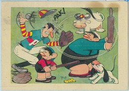91990 -  Vintage POSTCARD -  HUMOR  SPORT: BASEBALL Dog Cow 1951 - Jac - Baseball
