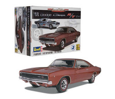 Revell - DODGE CHARGER R/T 1968 2N'1 Maquette Kit Plastique Réf. 14202 85-4202 Neuf NBO 1/25 - Voitures