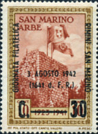 140577 MNH SAN MARINO 1942 JORNADA FILATELICA RIMINI - SAN MARINO - Usati