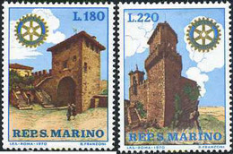 140882 MNH SAN MARINO 1970 ROTARY INTERNATIONAL - Used Stamps