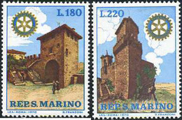 140882 MNH SAN MARINO 1970 ROTARY INTERNATIONAL - Gebraucht