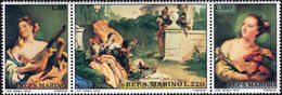 165982 MNH SAN MARINO 1970 BICENTENARIO DE LA MUERTE DEL PINTOR GIAMBATTISTA TIEPOLO - Used Stamps