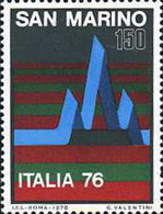 141003 MNH SAN MARINO 1976 EXPOSICION FILATELICA. ITALIA 1976 - Usados