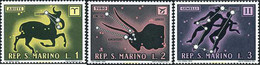 354058 MNH SAN MARINO 1970 SIGNOS DEL ZODIACO - Gebraucht