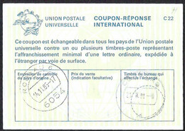 GERMANY International Reply Coupon Issued RODGAU 1985 Cashed In Curaçao - Postkarten - Gebraucht