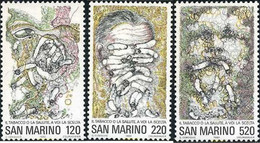 141113 MNH SAN MARINO 1980 JORNADA MUNDIAL DE LA SALUD. CAMPAÑA ANTI TABACO - Oblitérés