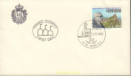 445463 MNH SAN MARINO 1984 VISITA DEL PRESIDENTE ITALIANO SANDRO PERTINI - Used Stamps