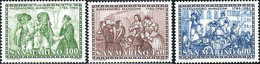 141210 MNH SAN MARINO 1985 200 ANIVERSARIO DEL NACIMIENTO DE ALESSANDRO MANZONI.POETA - Gebraucht