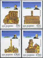 141277 MNH SAN MARINO 1988 9 ANIVERSARIO DE LA UNIVERSIDAD DE BOLOGNIA - Oblitérés