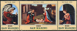 141328 MNH SAN MARINO 1989 NAVIDAD - Usados