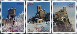 141428 MNH SAN MARINO 1991 NAVIDAD - Used Stamps