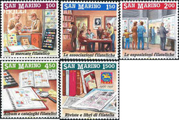 141412 MNH SAN MARINO 1991 PROMOCION DE LA FILATELIA - Usati