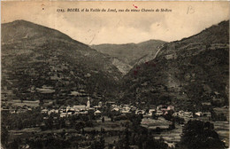 CPA BOZEL Et La Vallée Du Joovet Vus Du Vieux Chemin De St-Bon (651935) - Bozel