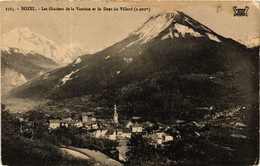 CPA BOZEL - Les Glaciers De La Vanoise Et La Dent Du Villard (2902 M) (651944) - Bozel