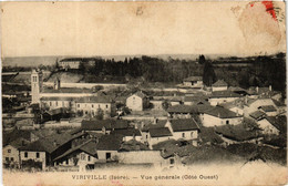 CPA VIRIVILLE - Vue Générale (Cote Ouest) (652428) - Viriville