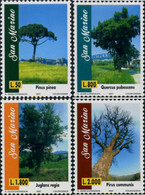 141499 MNH SAN MARINO 1997 ARBOLES MONUMENTALES - Used Stamps