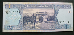 Billete De Banco De AFGANISTÁN - 2 Afghanis, 2002 - Autres - Asie