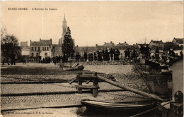 CPA BASSE-INDRE - L'Arrivée Du Bateau (587183) - Basse-Indre