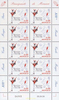 142045 MNH MONACO 2004 MONTECARLO MAGIC STARS - Altri & Non Classificati