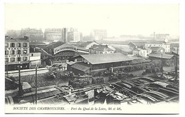 PARIS - Société Des Charbonniers - Port Du Quai De La Loire - Arrondissement: 19